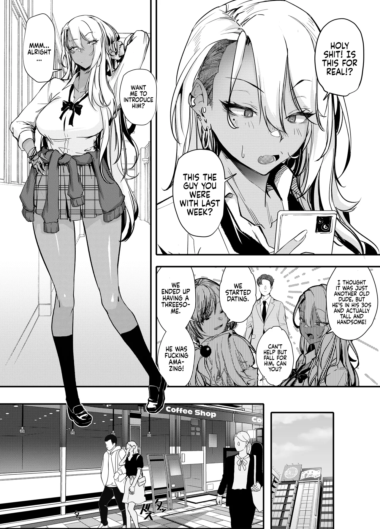 Hentai Manga Comic-Putting a Cheeky Gyaru in Her Place-Read-6